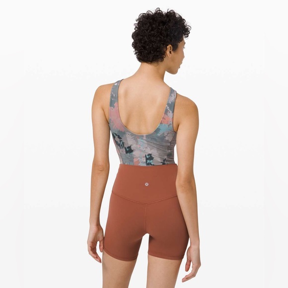 NWT Lululemon Align Sleeveless Bodysuit Untamed Nature Multi Size 2‎ - Picture 5 of 12